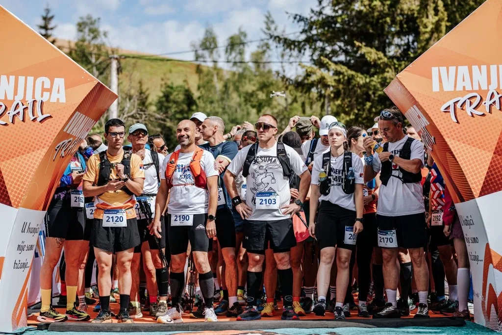 36Soma Runners at the Ivanjica Trail start line